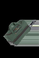 Torba podróżna na kółkach Basics S 51–64 L dla dorosłych unisex. Czarne torby podróżne Travelite, bez wzorów, z materiału. Za 261.59 zł.