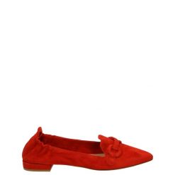 LEKKIE BALERINY Z KOKARDĄ 31171 CAMOS ROSS. Baleriny Venezia, bez wzorów, ze skóry, bez obcasa, bez zapięcia. Za 229.00 zł.