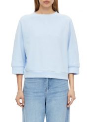 S.Oliver Bluza Kobiety niebieski, 36. Niebieskie bluzy S.Oliver, s, bez wzorów, z materiału, bez ramiączek, bez kaptura. Za 179.95 zł.