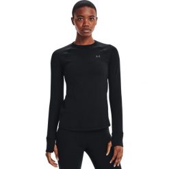 Bluza Under Armour Base Crew, Kobiety. Czarne bluzy Under Armour, m, bez wzorów, z poliesteru, sportowe, bez ramiączek, bez kaptura. Za 390.00 zł.
