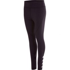 Legginsy damskie treningowe Kappa IASMINA. Czarne legginsy Kappa, bez wzorów, sportowe. Za 119.00 zł.