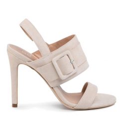 Sandały QUAZI. Brązowe sandały QUAZI, bez wzorów, bez obcasa, na szpilce, bez zapięcia. Za 339.99 zł.