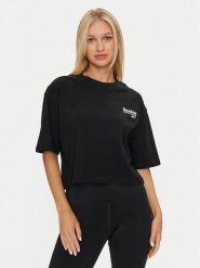 Reebok T-Shirt Rie Tee 100075953 Czarny Regular Fit. Czarne t-shirty Reebok, xl, bez wzorów, z bawełny, bez kołnierzyka, bez ramiączek. Za 59.99 zł.