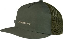 Czapka z daszkiem składana Buff Pack Trucker Cap. Zielone czapki z daszkiem Buff, bez wzorów, z bawełny, klasyczne. Za 164.55 zł.