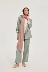 Gładki szalik. Szaliki i kominy MOODO, bez wzorów, z poliesteru. Za 49.99 zł.