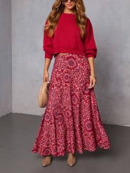 Milan Kiss Spódnica w kolorze różowym rozmiar: M. Różowe spódnice Milan Kiss, na co dzień, m, bez wzorów, maxi, proste. Za 210.81 zł.