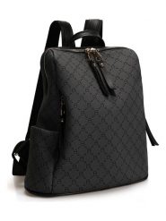 Lucky Bees Plecak w kolorze czarno-szarym - 30 x 35 x 13 cm rozmiar: onesize. Czarne plecaki Lucky Bees, bez wzorów, z materiału, bez dodatków. Za 86.99 zł.