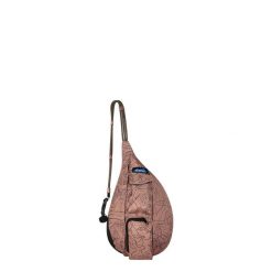 Plecak miejski Kavu Mini Rope Sling - sea map. Czerwone plecaki KAVU, bez wzorów, bez dodatków. Za 140.99 zł.