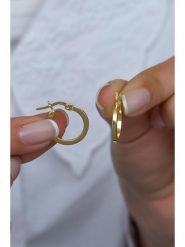Heliophilia Srebrne kolczyki-kreole rozmiar: onesize. Szare kolczyki Heliophilia, srebrne. Za 70.57 zł.