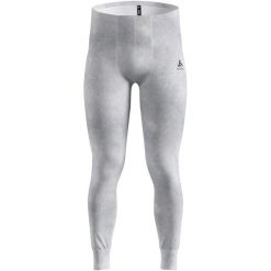 Spodnie Odlo BL BOTTOM long ACTIVE WARM x POW. Szare spodnie narciarskie ODLO, bez wzorów, z materiału, na fitness i siłownię. Za 210.09 zł.