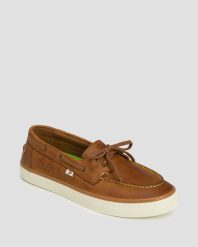 Mokasyny Cariuma Mare Boat Shoe. Brązowe mokasyny CARIUMA, bez wzorów, z gumy. Za 350.55 zł.