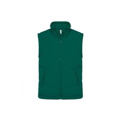 Wyściełana polarem kurtka bez rękawów Kariban Warmer. Zielone kurtki KARIBAN, xs, bez wzorów, z mikrofibry, bez kaptura. Za 253.00 zł.
