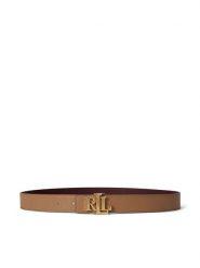 LAUREN RALPH LAUREN Pasek 412P06812003 Bordowy. Czerwone paski Lauren Ralph Lauren, bez wzorów, ze skóry. Za 469.99 zł.
