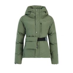 Damska kurtka narciarska Protest Leon. Zielone kurtki narciarskie Protest, na zimę, bez wzorów, bez kaptura, narciarskie. Za 921.50 zł.