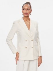 TWINSET Marynarka 241TP2560 Écru Oversize. Marynarki i żakiety Twinset, bez wzorów, z bawełny, bez ramiączek. Za 1,429.00 zł.