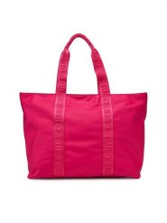 HUGO Torebka 50541776 Różowy. Czerwone shopper bag Hugo, bez wzorów, z materiału, bez dodatków. Za 349.99 zł.