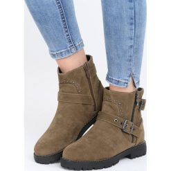 Khaki Botki Rambling. Botki marki Born2be. Za 79.99 zł.