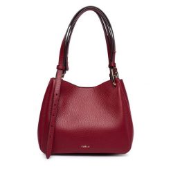 Torebka Furla. Czerwone torebki klasyczne Furla, bez wzorów, klasyczne, bez dodatków. Za 1,709.00 zł.