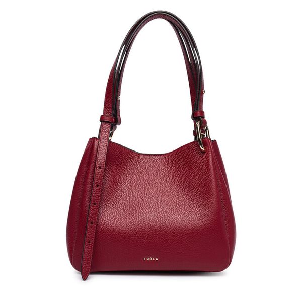Torebka Furla. Czerwone torebki klasyczne Furla, bez wzorów, klasyczne, bez dodatków. Za 1,709.00 zł.