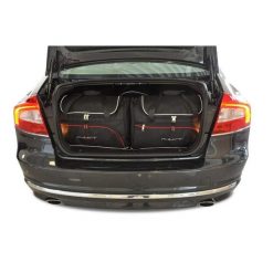 Torby Do Bagażnika Volvo S80 2006-2016 5Szt Kjust. Czarne torby podróżne KJUST, bez wzorów. Za 1,540.00 zł.