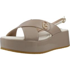Sandały LIU-JO SA6141 P0102 Brązowy. Brązowe sandały Liu Jo, bez wzorów, ze skóry, bez obcasa, bez zapięcia. Za 542.99 zł.
