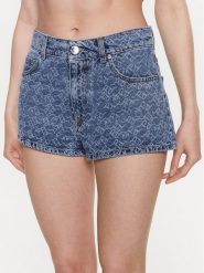 Pinko Szorty jeansowe Andatura 100812 A0Q0 Niebieski Regular Fit. Niebieskie szorty Pinko, bez wzorów, z bawełny. Za 449.99 zł.