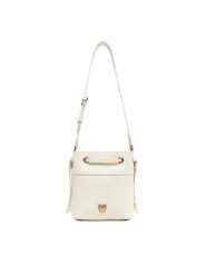 PINKO Torebka Secchiello Mini PE 25 PLTT 104303 A29Q Écru. Torebki klasyczne Pinko, bez wzorów, ze skóry, bez dodatków. Za 649.99 zł.