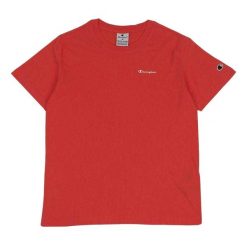 T-shirt Damski Logo. Brązowe t-shirty Champion, bez wzorów, sportowe, bez kołnierzyka, bez ramiączek. Za 130.99 zł.