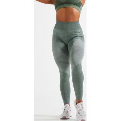 Legginsy fitness damskie Domyos 900. Brązowe legginsy DOMYOS, bez wzorów, z elastanu, sportowe. Za 119.99 zł.