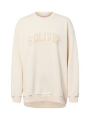 S.Oliver Bluza Kobiety beżowy, 46. Brązowe bluzy S.Oliver, s, bez wzorów, vintage, bez ramiączek, bez kaptura. Za 269.95 zł.