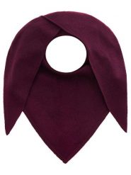 Zwillingsherz Kaszmirowa chusta trójkątna w kolorze bordowym - 174 x 70 cm rozmiar: onesize. Czerwone chusty Zwillingsherz, bez wzorów, z kaszmiru. Za 269.95 zł.