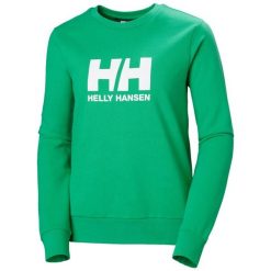 Damska bluza z okrągłym dekoltem Helly Hansen 2.0. Zielone bluzy bez kaptura Helly Hansen, bez wzorów, bez kaptura. Za 342.50 zł.