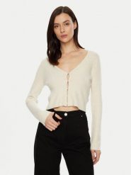 ONLY Kardigan Rica 15334914 Beżowy Slim Fit. Brązowe swetry ONLY, m, bez wzorów, z syntetyku, bez ramiączek. Za 69.99 zł.