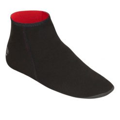 Skarpety surfingowe Olaian MID 100 z neoprenu 2 mm. Czarne skarpetki OLAIAN, bez wzorów, z neoprenu. Za 99.99 zł.