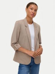 Vero Moda Marynarka Eva 10331948 Beżowy Loose Fit. Brązowe marynarki i żakiety Vero Moda, l, bez wzorów, z syntetyku, bez ramiączek. Za 199.99 zł.