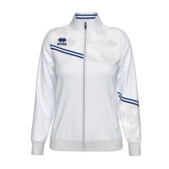 Bluza Errea Estella Kurtka Ad Damskie. Niebieskie bluzy bez kaptura ERREA, l, bez wzorów, z materiału, bez kaptura, na fitness i siłownię. Za 222.00 zł.
