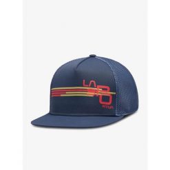 Czapka z daszkiem La Sportiva Stripe Cube Hat. Niebieskie czapki z daszkiem La Sportiva, bez wzorów, sportowe. Za 125.99 zł.