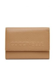 Coccinelle Portfel E2 QBB 11 D6 01 Brązowy. Brązowe portfele Coccinelle, bez wzorów, ze skóry. Za 419.99 zł.