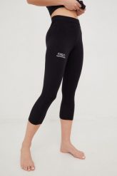 Peak Performance legginsy funkcyjne Magic Short John kolor czarny. Czarne legginsy Peak Performance, bez wzorów, z dzianiny. W wyprzedaży za 289.99 zł.