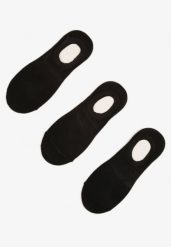 Czarne Wiskozowe Skarpety Stopki 3 Pack Xriefra. Czarne skarpetki Renee, bez wzorów, z wiskozy. Za 8.99 zł.