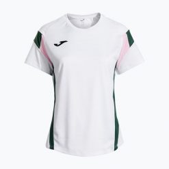 Koszulka teniskowa damska Joma Montreal. Białe t-shirty sportowe Joma, m, bez wzorów, z materiału, bez ramiączek, na fitness i siłownię. Za 129.99 zł.