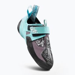 Buty wspinaczkowe damskie La Sportiva Skwama Vegan. Czarne buty treningowe La Sportiva, na jesień, bez wzorów, z materiału, bez zapięcia, wspinaczkowe. Za 837.15 zł.