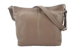 Listonoszka skórzana BARBERINI'S c. beżowa 12-9. Brązowe shopper bag Barberinis, bez wzorów, ze skóry, biznesowe, duże, bez dodatków. Za 199.99 zł.