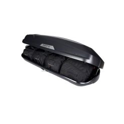 Torby Do Boksu Dachowego Hapro Trivor 440 4Szt Kjust. Czarne torby podróżne KJUST, bez wzorów. Za 807.00 zł.