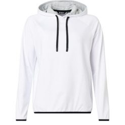 Bluza damska z kapturem Abacus LDS Loop. Białe bluzy z kapturem ABACUS, s, bez wzorów, z materiału, z kapturem, na golfa. Za 396.00 zł.