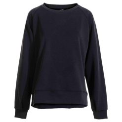 Bluza damska Joma Breath. Czarne bluzy bez kaptura Joma, m, bez wzorów, z gumy, bez kaptura, na fitness i siłownię. Za 129.00 zł.