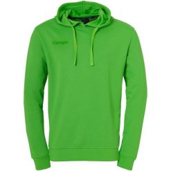 Bluza z kapturem Kempa. Zielone bluzy z kapturem Kempa, xl, bez wzorów, z materiału, bez kaptura, do piłki ręcznej. Za 216.50 zł.
