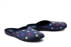 ADANEX 28290 SAL17VVO granatowy, kapcie damskie. Niebieskie kapcie Adanex, bez wzorów. Za 59.99 zł.