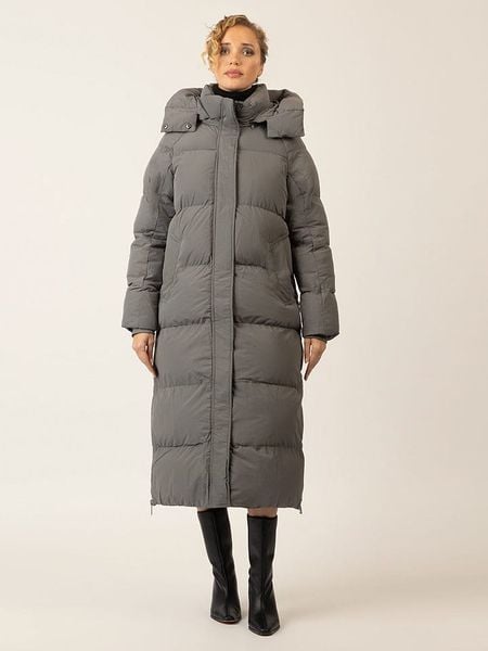 APART Płaszcz zimowy w kolorze szarym rozmiar: 42. Szare płaszcze Apart, na zimę, bez wzorów, z puchu, bez kaptura. Za 592.99 zł.
