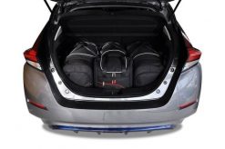 Torby Do Bagażnika Nissan Leaf Ev 2017+ 4Szt Kjust. Czarne torby podróżne KJUST, bez wzorów, z kauczuku. Za 1,196.00 zł.